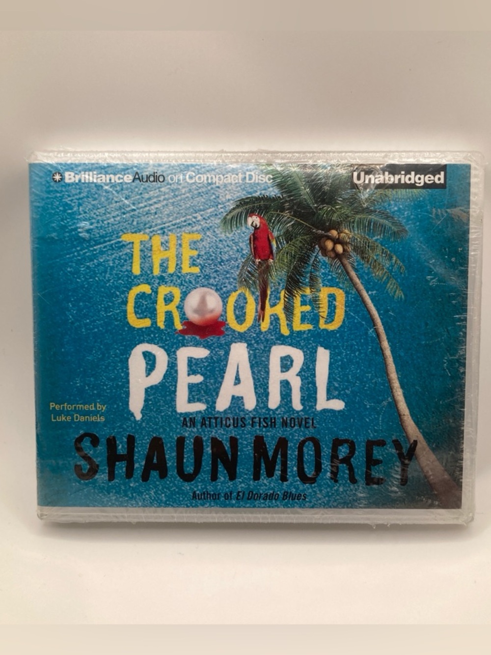 Sealed The Crooked Pearl by Shaun Morey #audiobook on CD #mystery #crimefiction